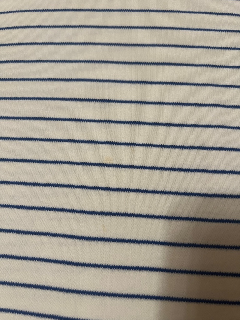 Polo by Ralph Lauren White Polo with Royal Blue Stripes, Men’s Large - Picture 3 of 7